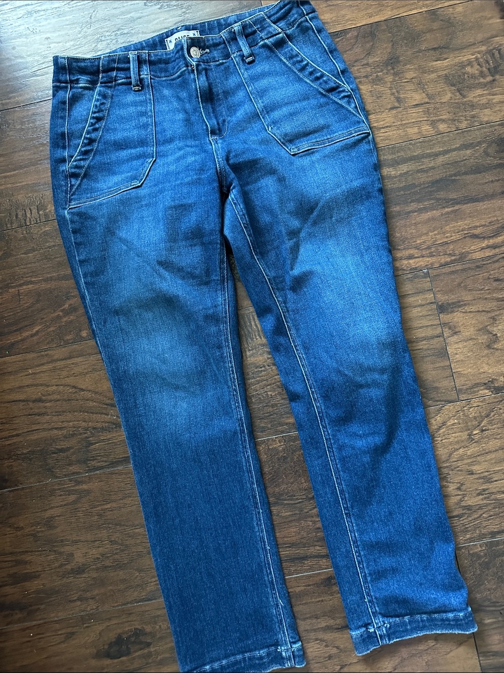 PAIGE Mayslie Ankle Straight Leg Jeans